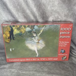 New The Star Dancer On The Stage by Edgar Degas 30"x20" 1000-Piece Jigsaw SEALED